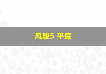 风骏5 平底